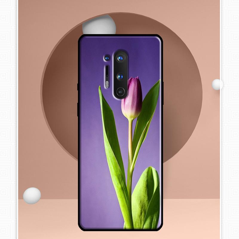 Tulip Flower Case For Oneplus 10T 8T 9R 9RT Ace 11 9 10 Pro Cover For Oneplus Nord N20 N10 2T CE 2 Lite