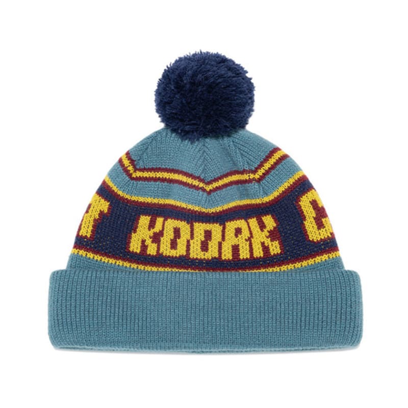 

KODAK Apparel Шапка-бини жаккардовая с помпоном Colorrest ЗЕЛЕНАЯ FREE