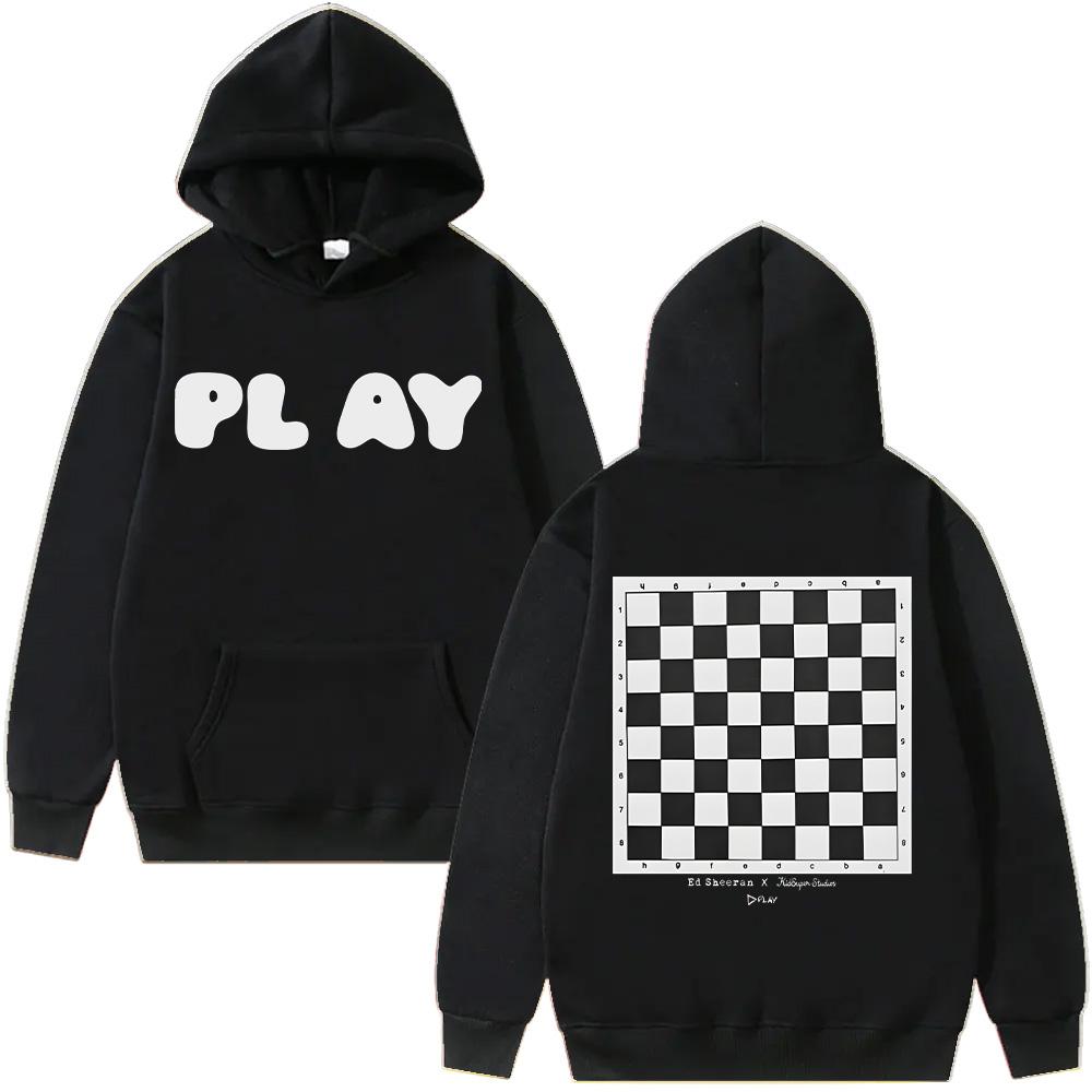 

Ed Sheeran Play X KidSuper Hoodies Unisex Harajuku Vintage Hip Hop Sweatshirt High Quality Oversized Streetwear Casual Hoody XS