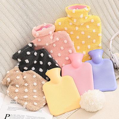 Winter Cartoon Hot Water Bottle - Thickened Plastic Warm Bag for Girls; Abdomen & Hand Warmer
