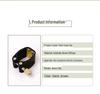 Soft Cowhide Alto Saxophone Ligature and Bakelite Mouthpiece Clamp