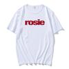 Rosie Album 2025 Tshirts ROSÉ POP Korean Fashion T-shirt High Quality Soft Tee-shirt Casual Men Women Clothes Graphic Tee