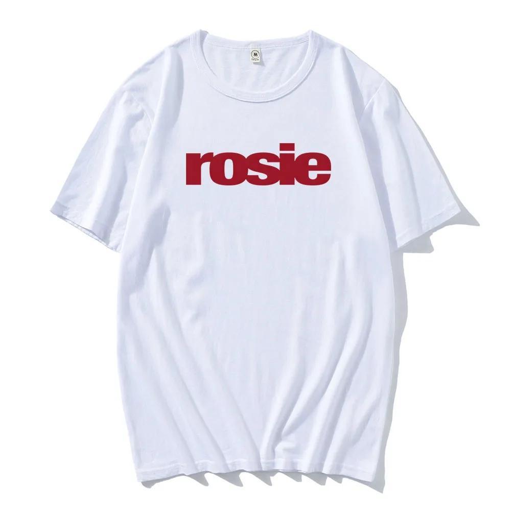 

Футболки Rosie Album 2025 ROSÉ POP Корейська мода Футболка Висока якість М яка футболка Повсякденний Чоловічий Жіночий Одяг Графічна футболка XXXXXL чорний