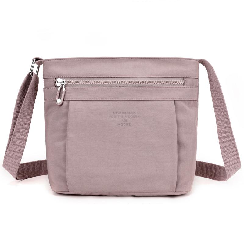 

Женская сумка через плечо, легкая сумка через плечо, водоотталкивающая, износостойкая, сумка для мам фиолетовый