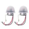 2Pcs 220V 50-60Hz 10A Light Activated Switches Waterproof ABS Housing Photocell Street Light Lamp Switches Enduring