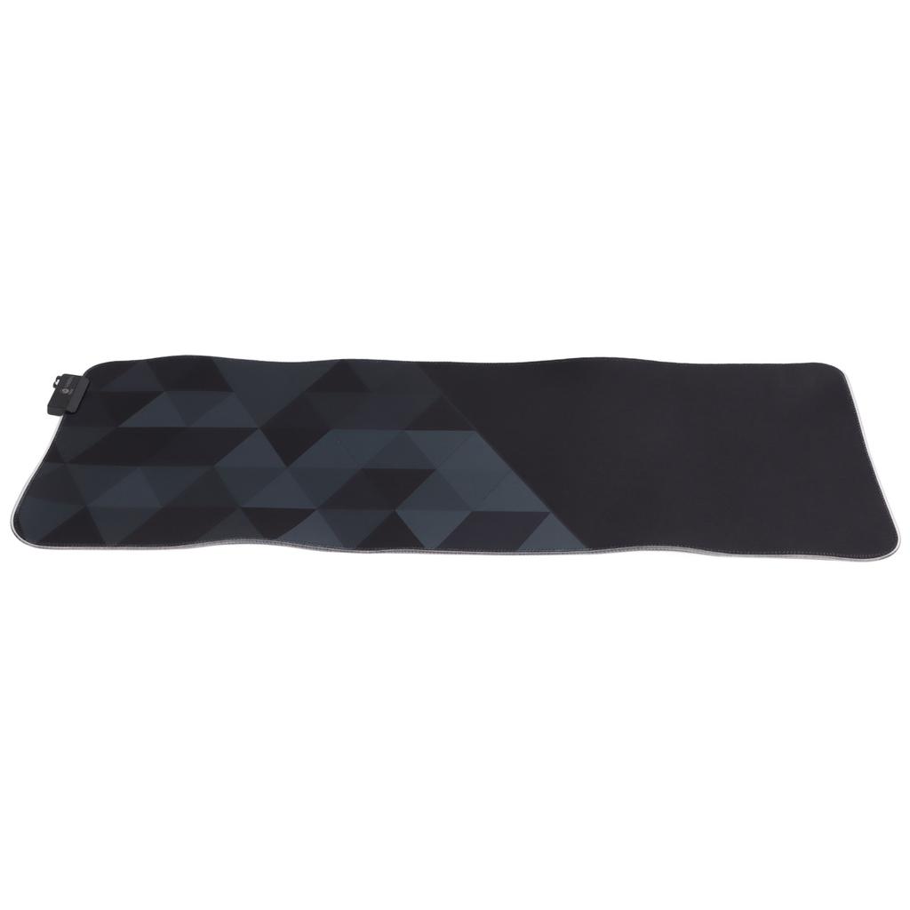 RGB Mouse Pad Anti Slip Bottom Colorful Lighting USB Powered Multifunctional Oversized Design Desk Mouse Pad for Home