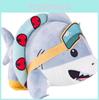 Rivals Shark Jeff Plush Toy Stuffed Doll Cartoon Decoration Ring Swimming