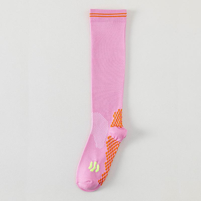 Pressure Sports Socks, Women's Fitness Anti-slip Professional Running, Rope Skipping, Cycling Compression Socks, Yoga Slimming Legs Socks