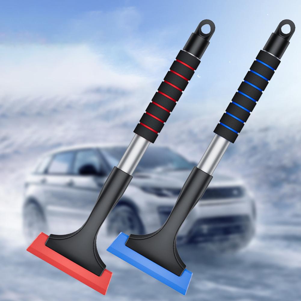 Extendable Ice Scraper with Sponge Handle Car Snow Scraper Ergonomic Car Snow Shovel Windscreen Protection Accessories