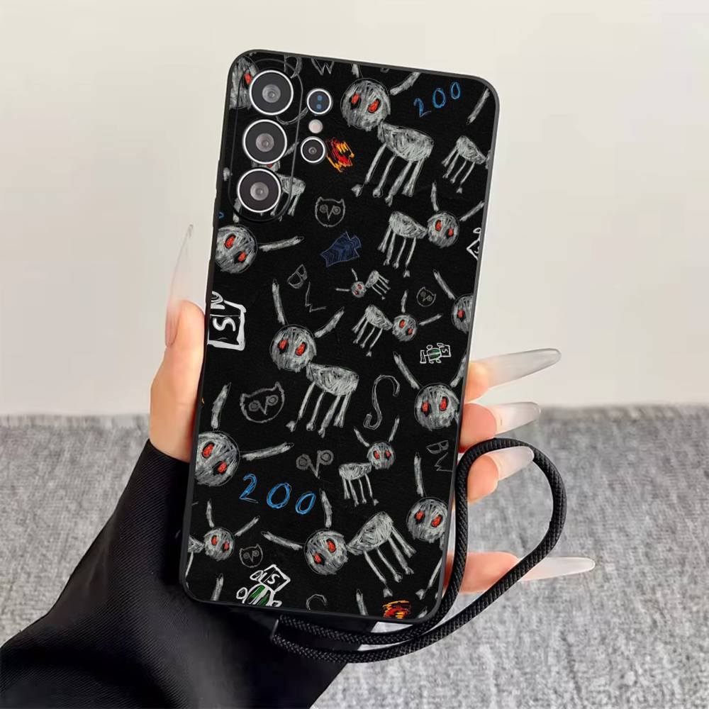 

D-Drake Phone Case For Samsung S25,S24,S21,S22,S23,S30,Ultra,S20,Plus,Fe,Lite,Note,10,Black Cover Samsung S20ULTRA5G