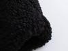 2024 Autumn/Winter Women's European-American Style Versatile Lambswool Lapel Fleece Long Coat