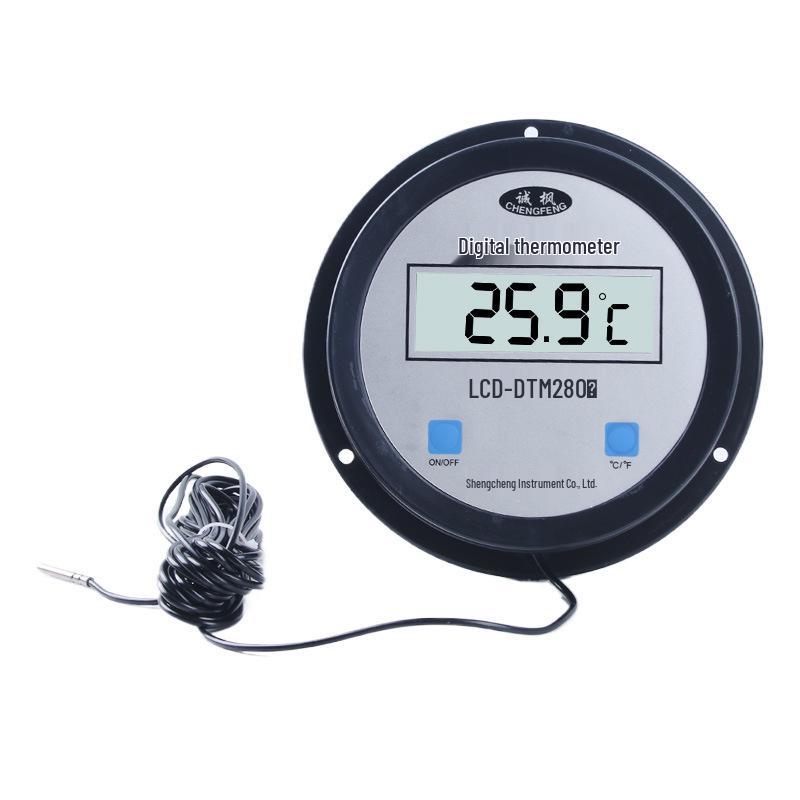 Termometru digital de înaltă precizie cu sondă pentru cazane industriale și bazine de acvacultură