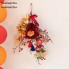 Chinese New Year Artificial Gourd Flower Wreath Decoration for Entrance and Living Room