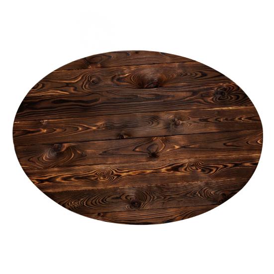 Round Table Cover 47.24" Washable Tablecloth with Elastic Edge 3D Stain-Resistant Table
