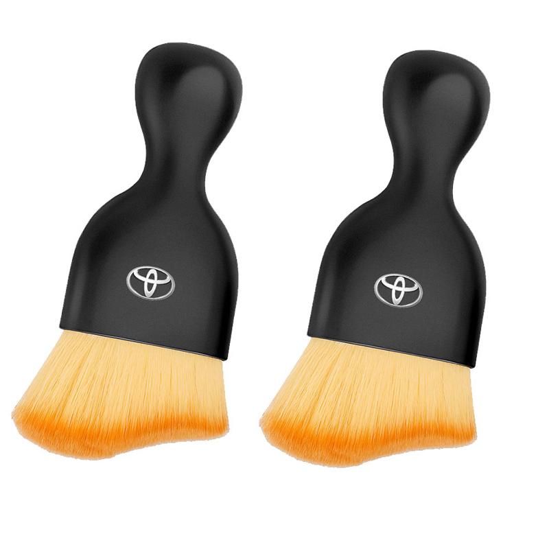 2026 Chaud Pour Toyota Enjoliveurs Nettoyage Intérieur Voiture Brosse Douce Dégagement Sortie d'Air Outils Anti-Poussière Pour Toyota Corolla Prius Yaris Rav