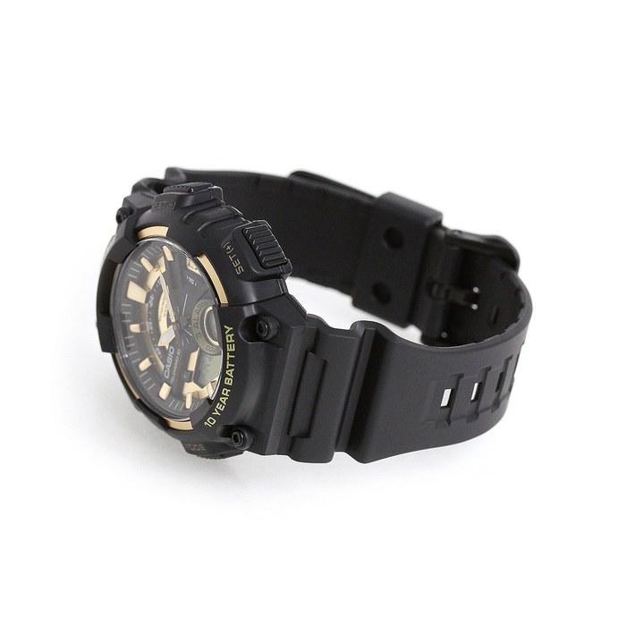 [Casio] Standard World Time Watch Men's AEQ-110BW-9AVDF Quartz Gold x Black