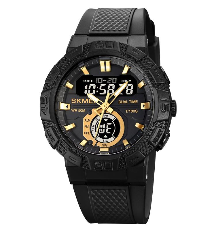 SKMEI 1881 Men's Black Resin Material Hot Sell Watches Digital Movt Multi-function Outdoor Sport Luxury Business Watch