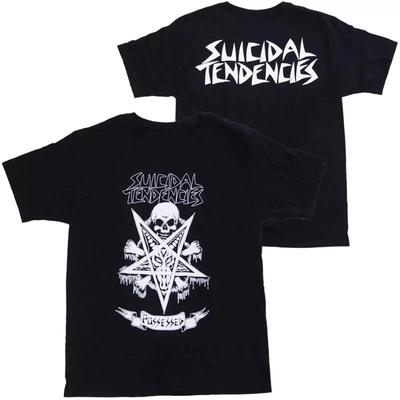 2025 Summer Fashion New Suicide Official Shirt Still American Hip Hop Rock Short Sleeve Men's and Women's Street Plus Size