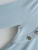 Pure Desire Style Fake Two-Piece Off-Shoulder Imitation Cashmere Square Neck Long-Sleeve Slim Fit Women's Top