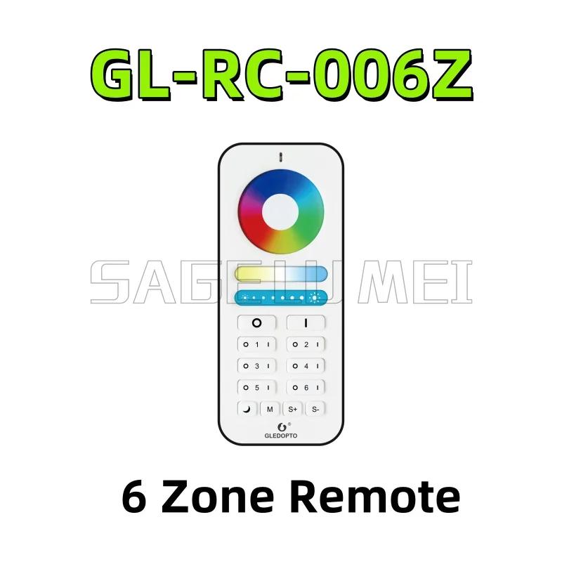 Gledopto GL-C-001W Yandex Alice Smart Graffiti Mobile APP Dimmer 2.4G RF Remote Control WiFi 5-in-1 Light Strip Controller12-24V