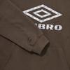 UMBRO Hbl British Casual Check Hoodie Brown (Uq111Chd21) (B Type)