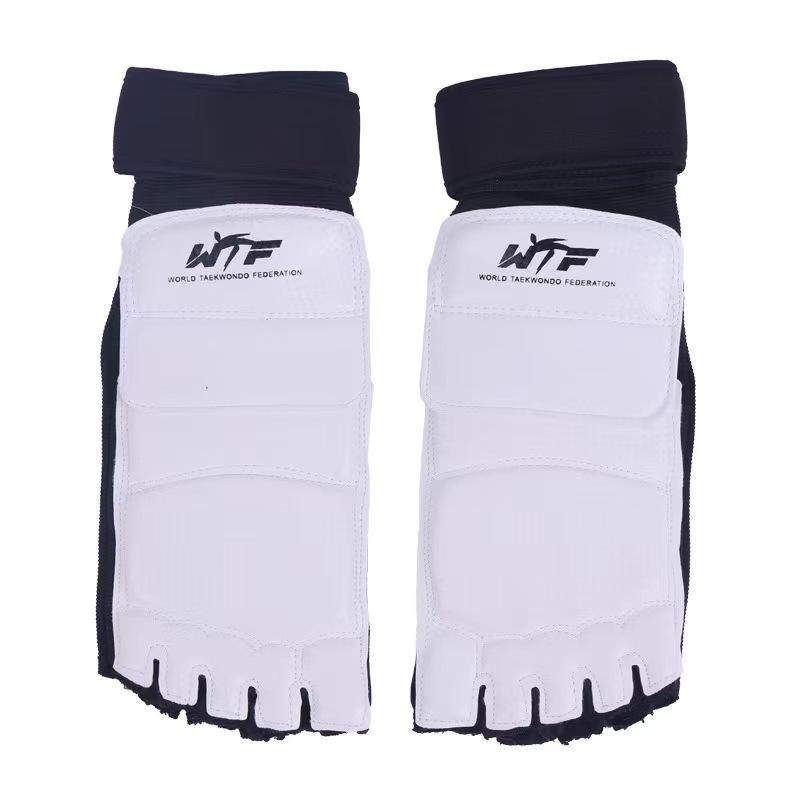 Taekwondo Protective Gear: Hand & Foot Protectors, Half-Finger Boxing Gloves for Adults & Children