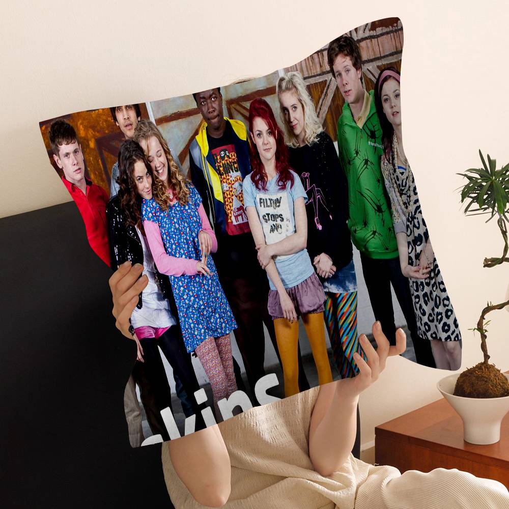 Teen TV Series Skins Cushion Cover Decorative Pillow Sofa Home Decor case pillow cases