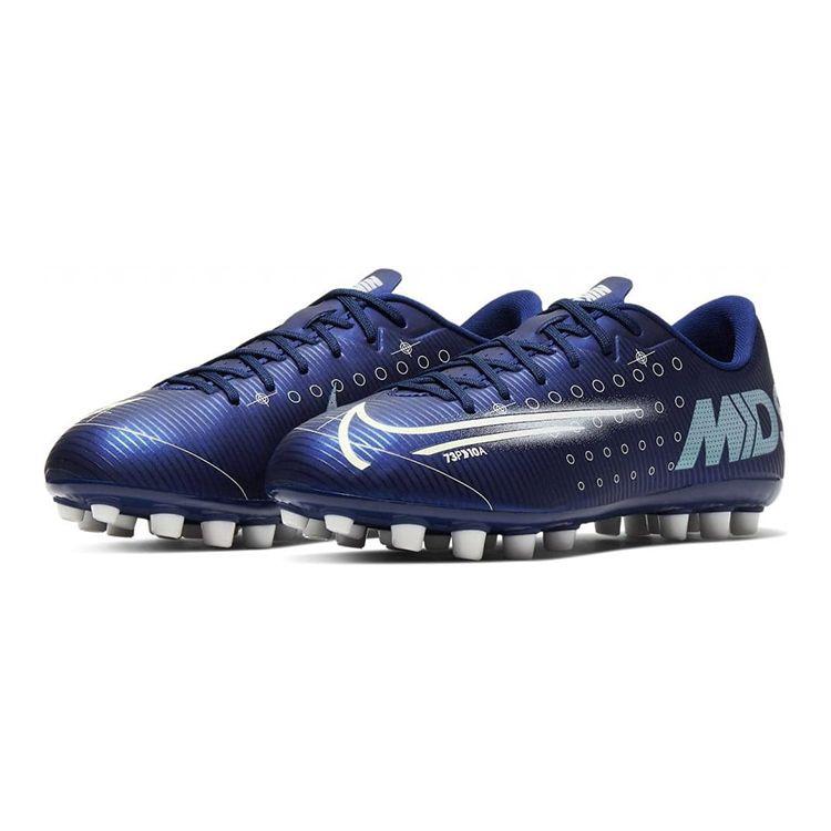Nike Mercurial Vapor 13 Academy MDS AG Artificial Grass Kids Football Shoes Kids Football Shoes Blue CK0130-401