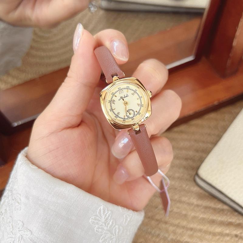 Small Dial Watch Watch Belt Women'S Fashion Separate Dial Small Seconds