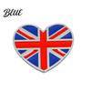 Oil-filled Brooch Travel Souvenir National Flag Love Styling Oil Element