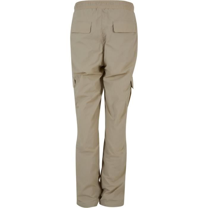Pantalon Cargo Femme - Urban Classics - Crème - Taille Standard - 100% Polyester - Confort Optimal