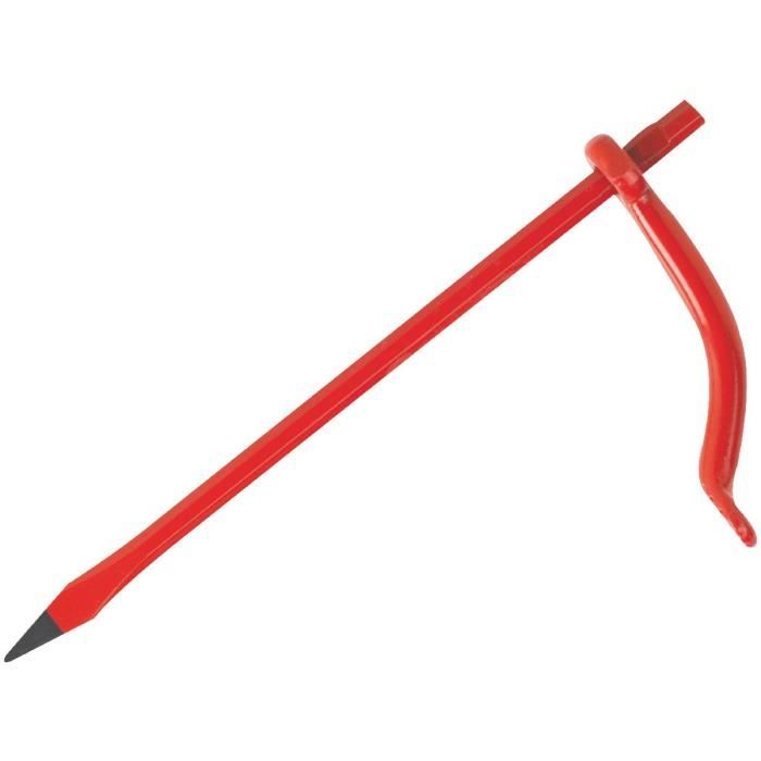 Chevillette - Outibat - 250 mm - Acier - Rouge - Réaffûtable