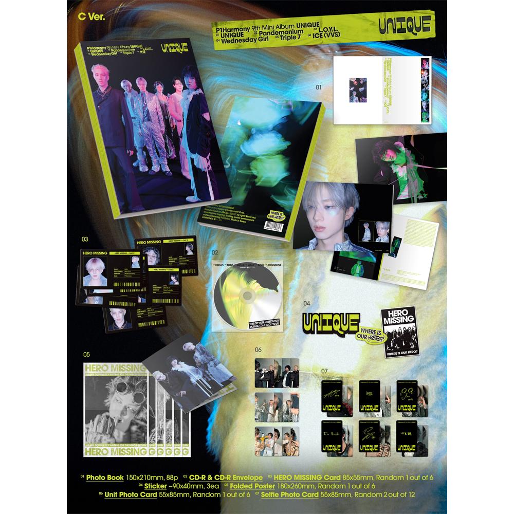 [Vorbestellung] P1Harmony - UNIQUE (Fotobuch Ver.)