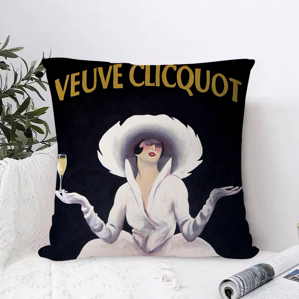 Cushion Cover Anti-dustmite Pillowcase Invisible Zipper Silky Short Plush Sofa Cushion Cover Miranda Kerr 30cmx30cm
