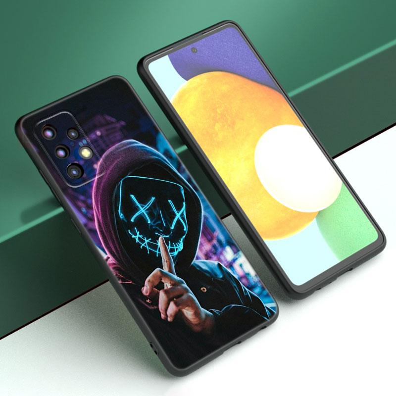 Cool Street Head Boy Phone Case For Samsung A13 A22 A24 A32 A23 A25 A34 A35 A52S A53 A54 A55 A73 A12 A14 A15 A31 A33 A50 A51 A72