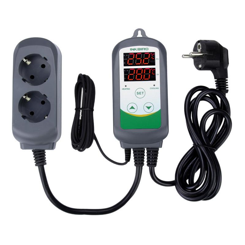 INKBIRD ITC-308 & 308WIFI EU Plug Digital Temperature Controller Thermostat Regulator Dual Relays Heating & Cooling Homebrewing