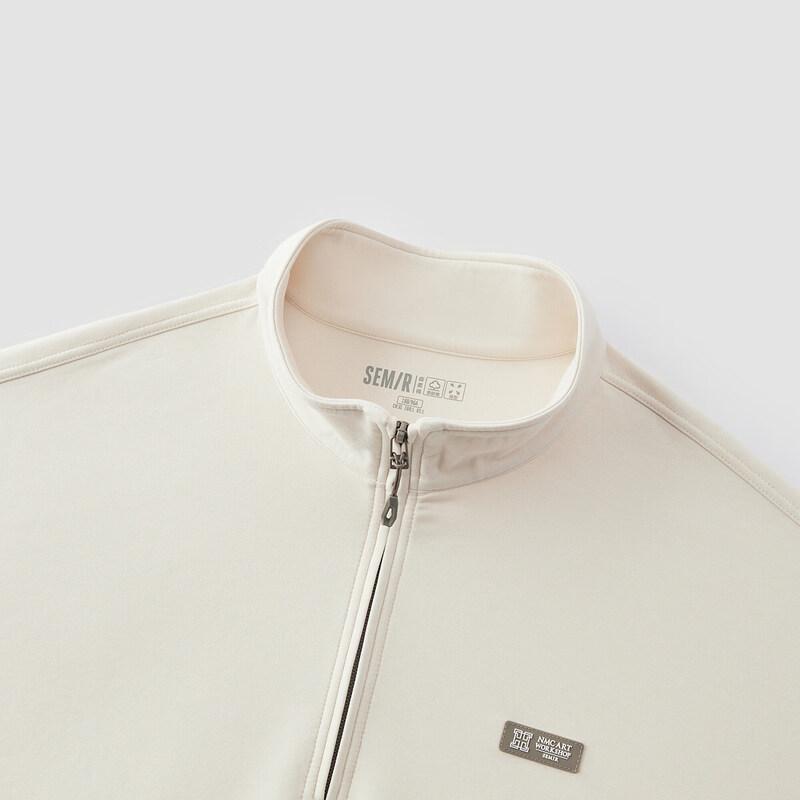 Semir National Museum Collaboration Stand-Up Collar Sweatshirt