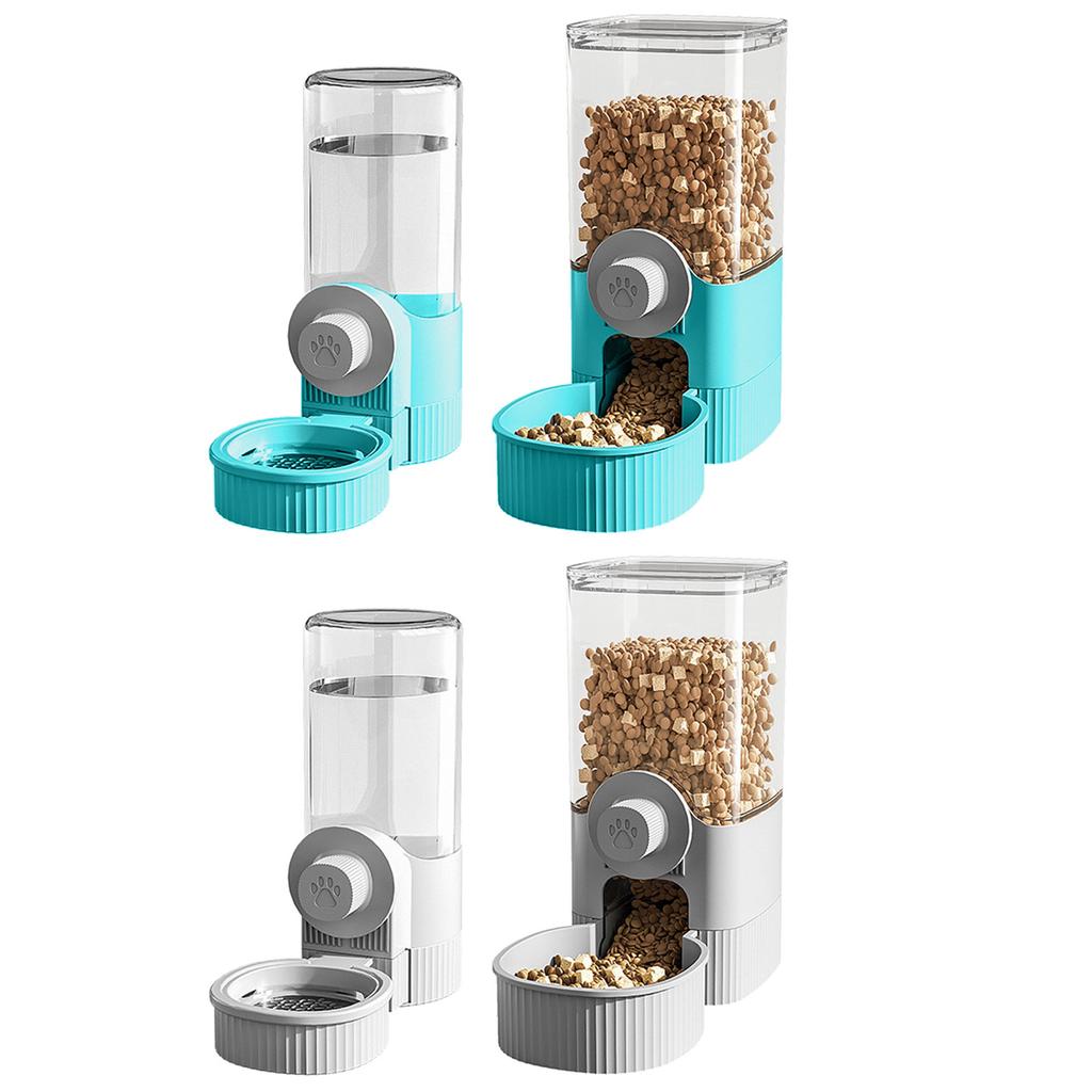 Dog Water Bowl Auto Feeding Bowl Food Feeder for Cat Dog Water Drinking Bowl for Pet Dry Food Treat Pet Feeding Supply