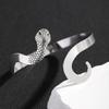 Fashion Personality Small Snake Arm Ring Men's Trendy Punk Exaggerated Adjustable Arm Bracelet Men's Bracelet