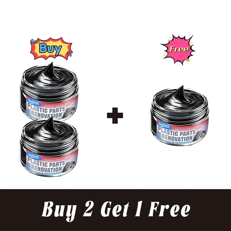 Q19 Car Interior Scratch Repair Cream - Car Scratch Repair | Tire Gloss Repair, Black Interior and Dashboard Plastic Surface Rep