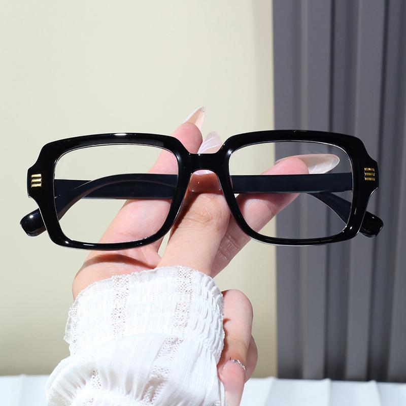 3PCS Classic Simple Fashionable Reading Glasses Anti Blue Light Computer Glasses Customizable Prescription