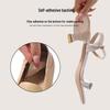 Invisible Height-Boosting Anti-Slip Heel Pads with High Elasticity and Shock Absorption