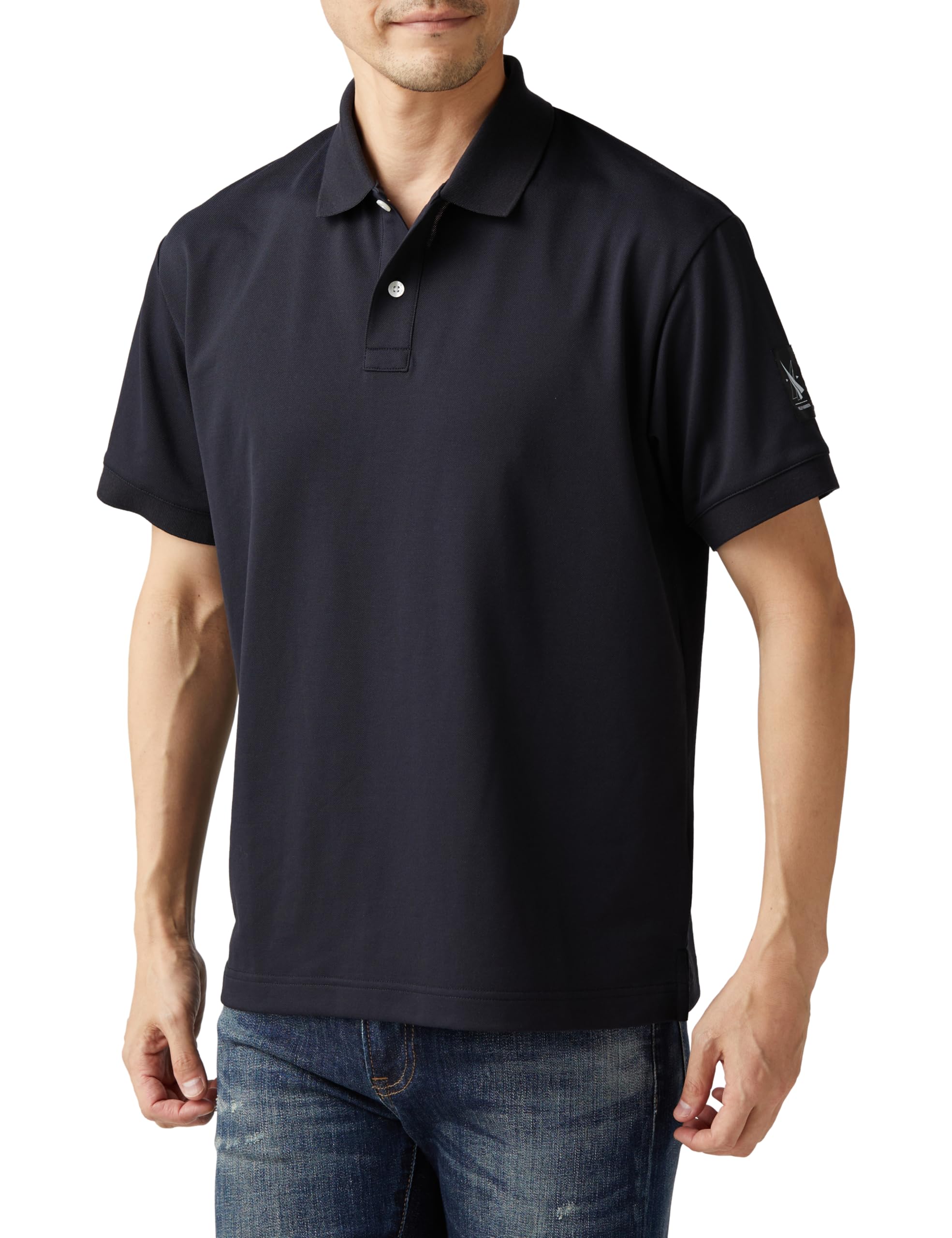 

Polo Quick Odor Team Dry L [Helly Hansen] Shirt, Dry, Antibacterial, Resistant, S/S Polo, Fishing, Boating, Business, Black, чорний