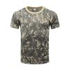 Tricou cu Mânecă Scurtă pentru Bărbați, cu Imprimeu Camuflaj Militar, Dryfit, Uscare Rapidă, Top, Tricou de Gimnastică, pentru Exterior, Camping, Mascube Compresie