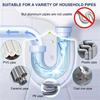 Dredging Agent, Clog Remover Agent, Kitchen Unblocker, Powerful Pipe Dredge Agent For Kitchen Quick Cleaning