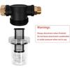 Metallgewebe Inline Wasserfilter für Hochdruckreiniger 3/4 Zoll Schlauchanschluss 40 100 Maschensieb Sediment Wasser Sieb