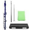 SLADE 16 Holes Piccolo C Key Multicolor Silver White Copper Blow Pipe Professional Woodwind Instrument with Accessories