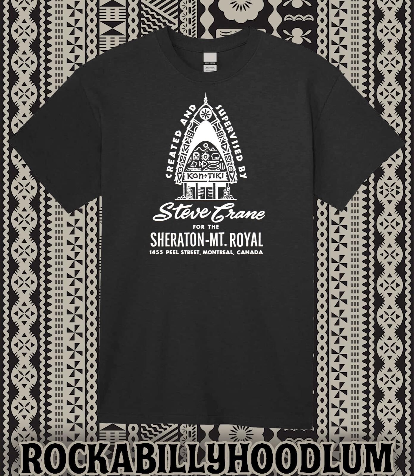Retro Tiki Art Tee T Shirt Cotton Mug Bar Restaurant Steve Crane Kon Tiki Canada S