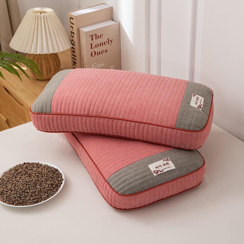 OLOMM Neck Support Buckwheat Bread Pillow