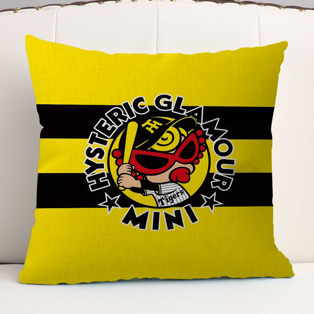 Japan Fashion Hysteric Mini Pillow Cushion Cover Pillowcase Living Room Sofa Home Decor Customized
